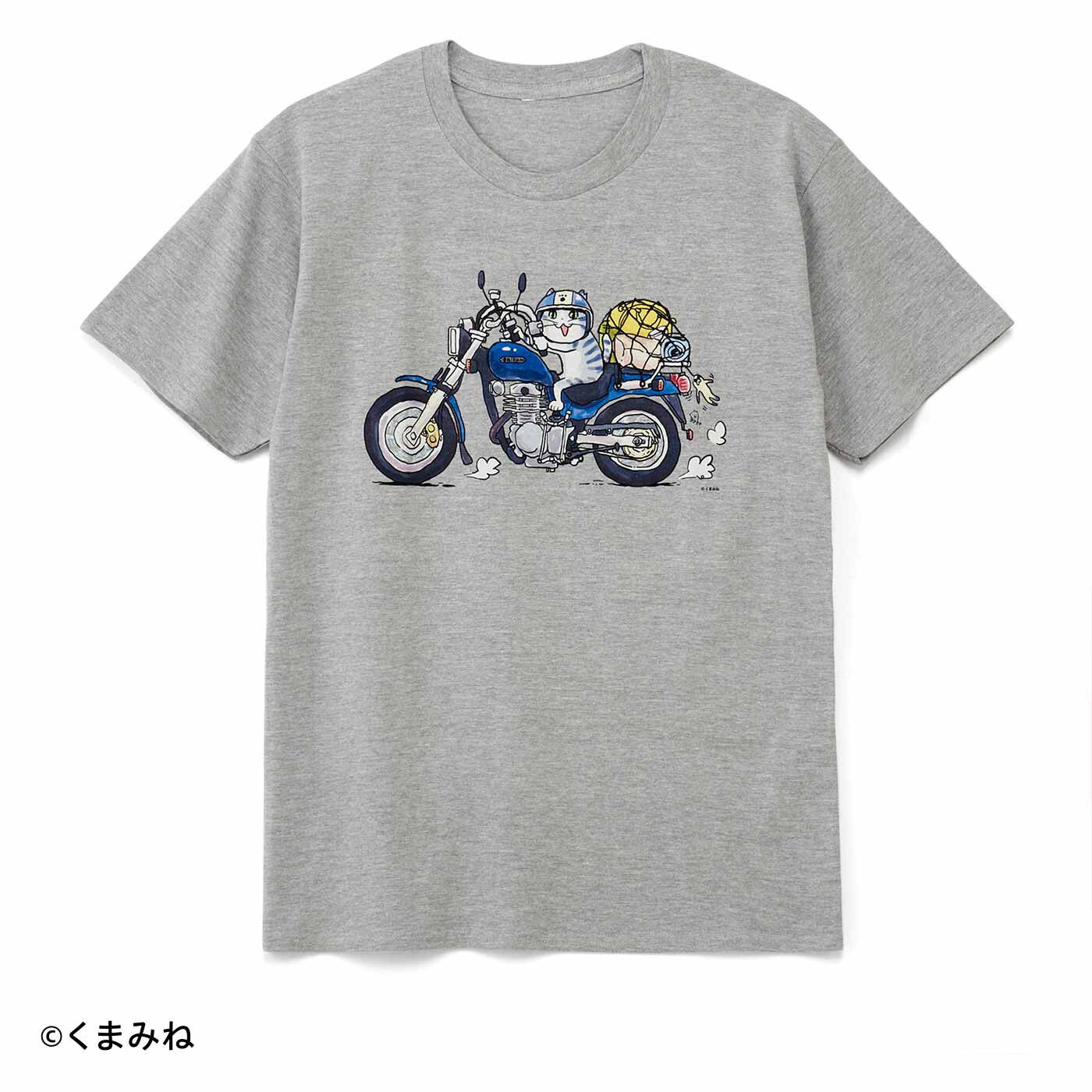 猫部|くまみね×猫部 地域猫チャリティーTシャツ2023