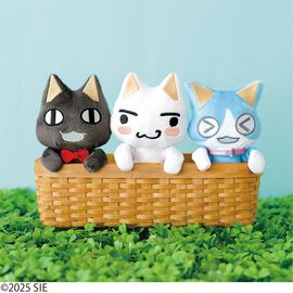 猫部 | どこでもいっしょ×猫部引っかけぬいぐるみポーチ