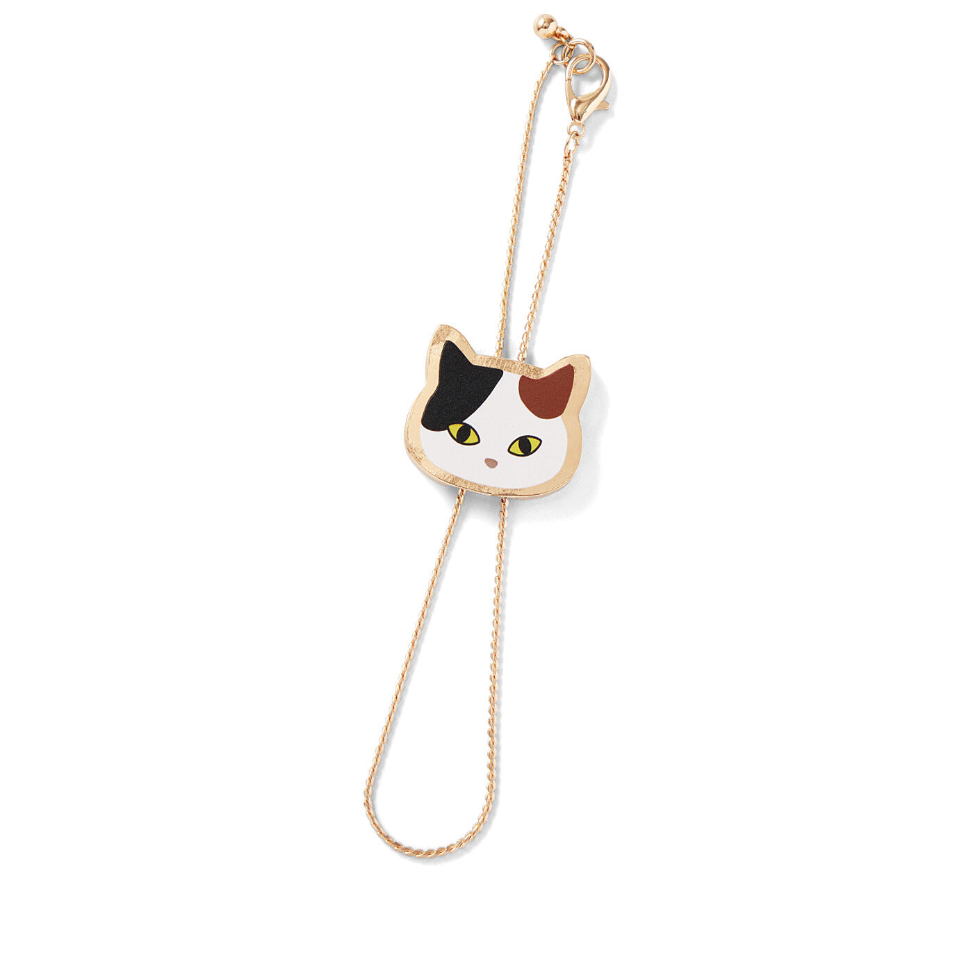 猫部|迷子になりやすい手袋などをキープしてくれる　猫のグローブホルダーの会|〈三毛〉