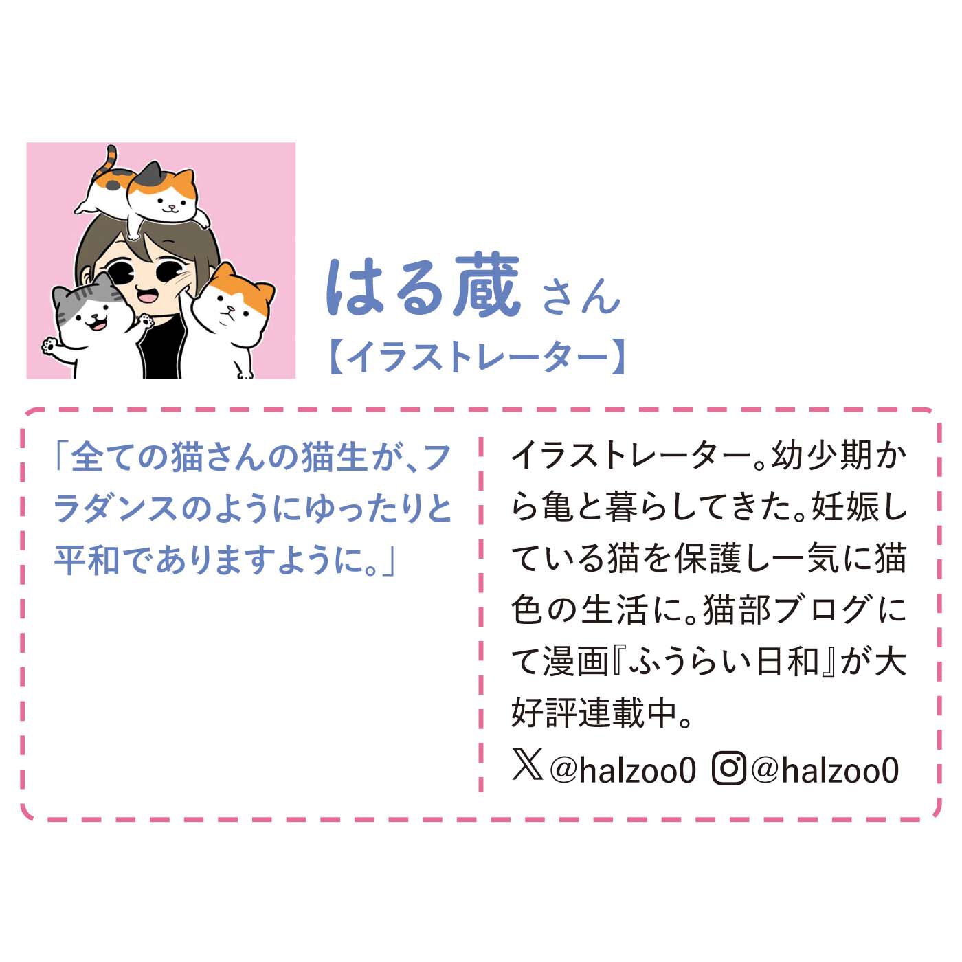 猫部|はる蔵×猫部　地域猫チャリティークリアファイルセット2025