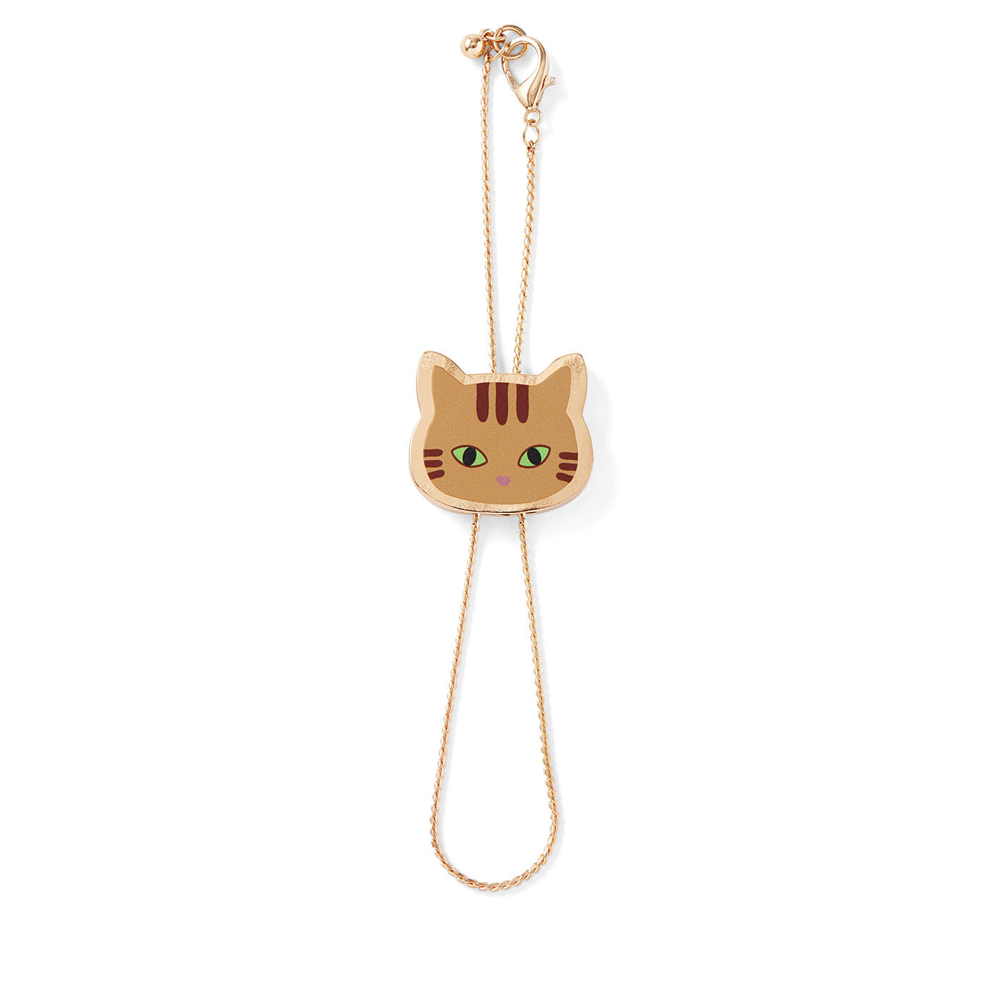 猫部|迷子になりやすい手袋などをキープしてくれる　猫のグローブホルダーの会|〈茶トラ〉