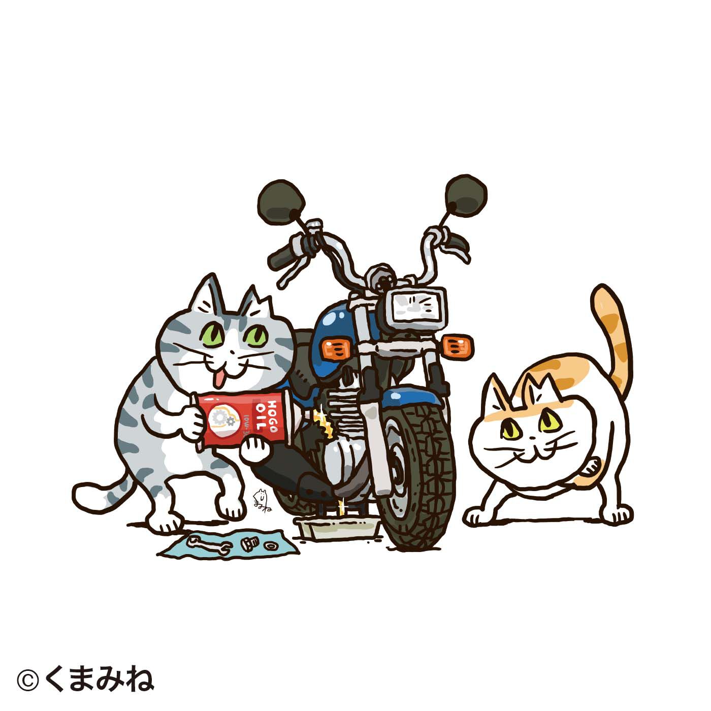 猫部|くまみね×猫部　地域猫チャリティーTシャツ2024