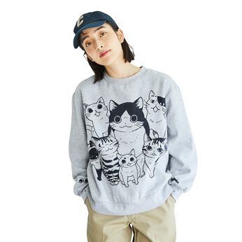 猫部 | 山野りんりん怒涛の猫圧あったかトレーナー