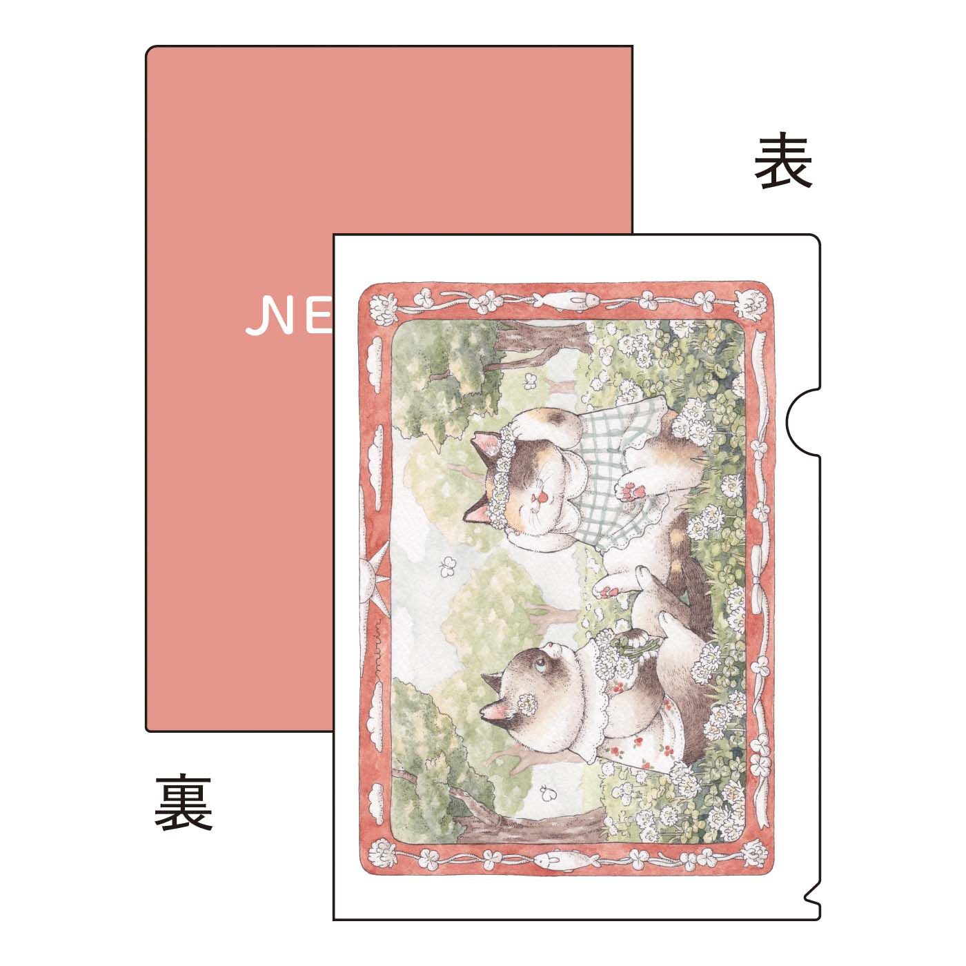 猫部|みりん×猫部　地域猫チャリティークリアファイルセット2025