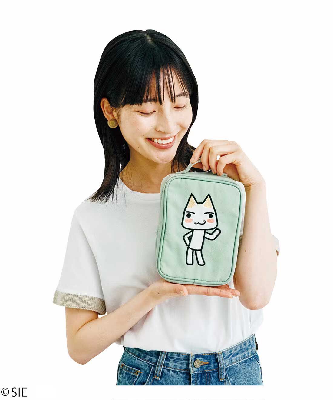 猫部|どこでもいっしょ×猫部　トロたちの宝箱ポーチの会|宝物を詰め込んで持ち運べちゃう。