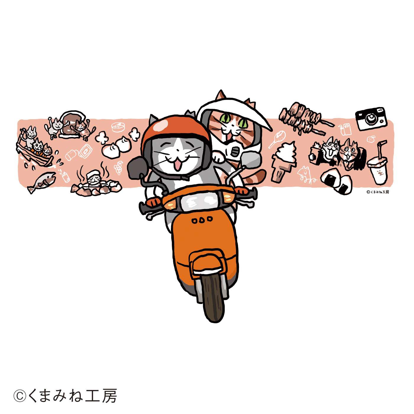 猫部|くまみね×猫部　地域猫チャリティーTシャツ2025