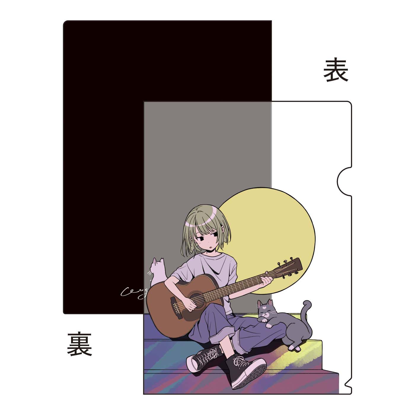 猫部|wogura×猫部　地域猫チャリティークリアファイルセット2025