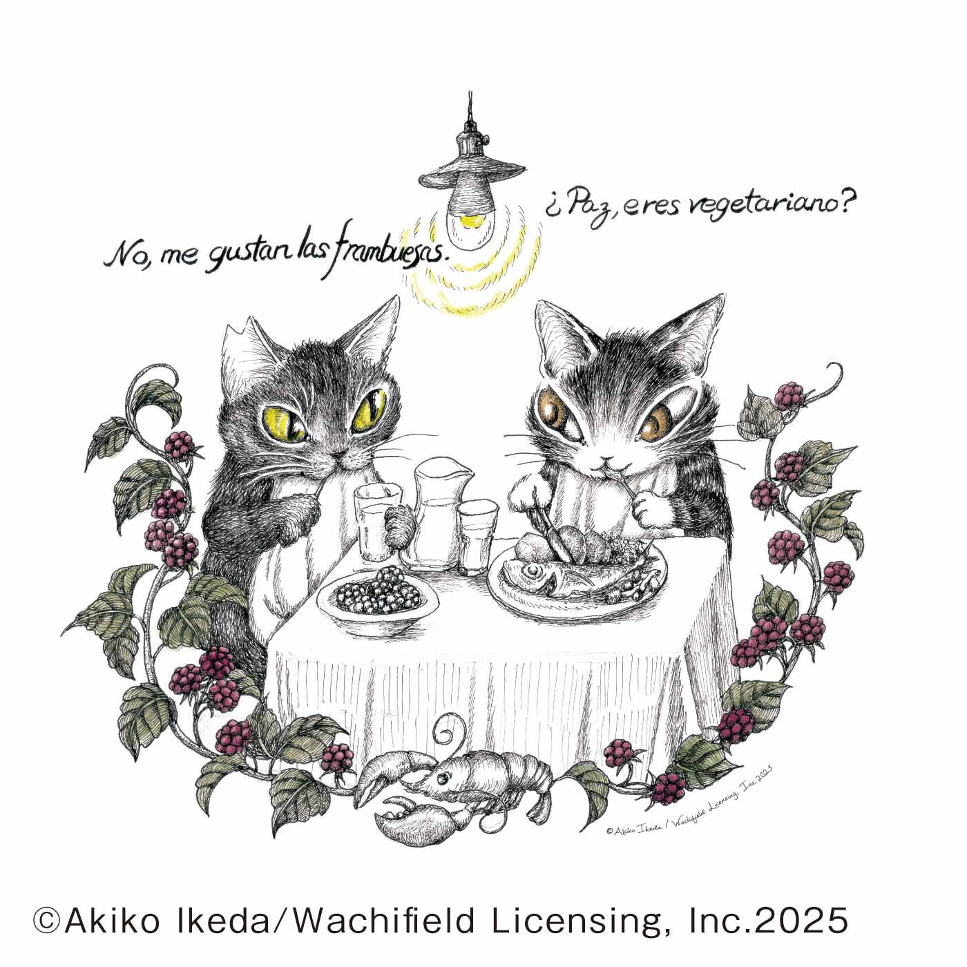 猫部|池田あきこ×猫部　地域猫チャリティーTシャツ2025