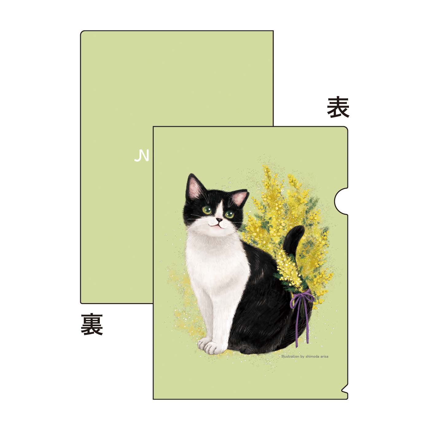 猫部|霜田有沙×猫部　地域猫チャリティークリアファイルセット2024