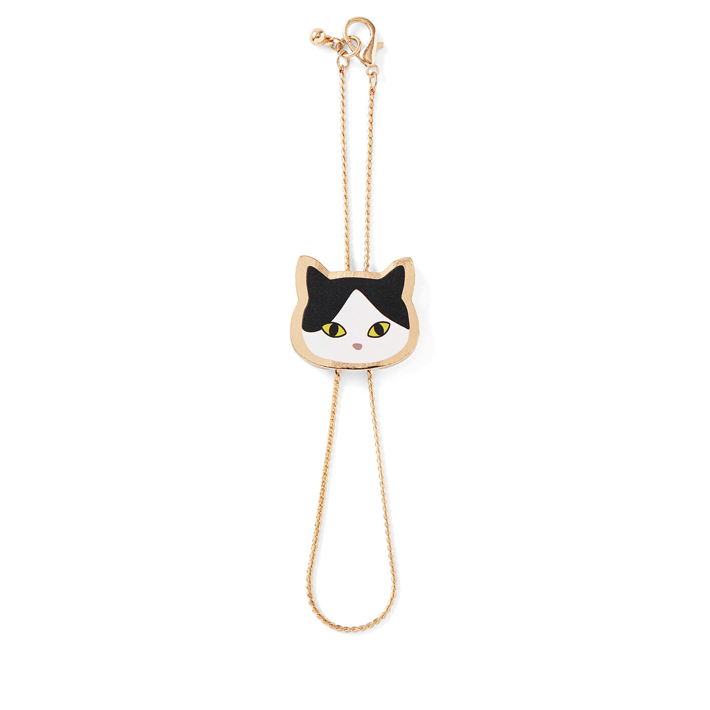 猫部|迷子になりやすい手袋などをキープしてくれる　猫のグローブホルダーの会|〈ハチワレ〉
