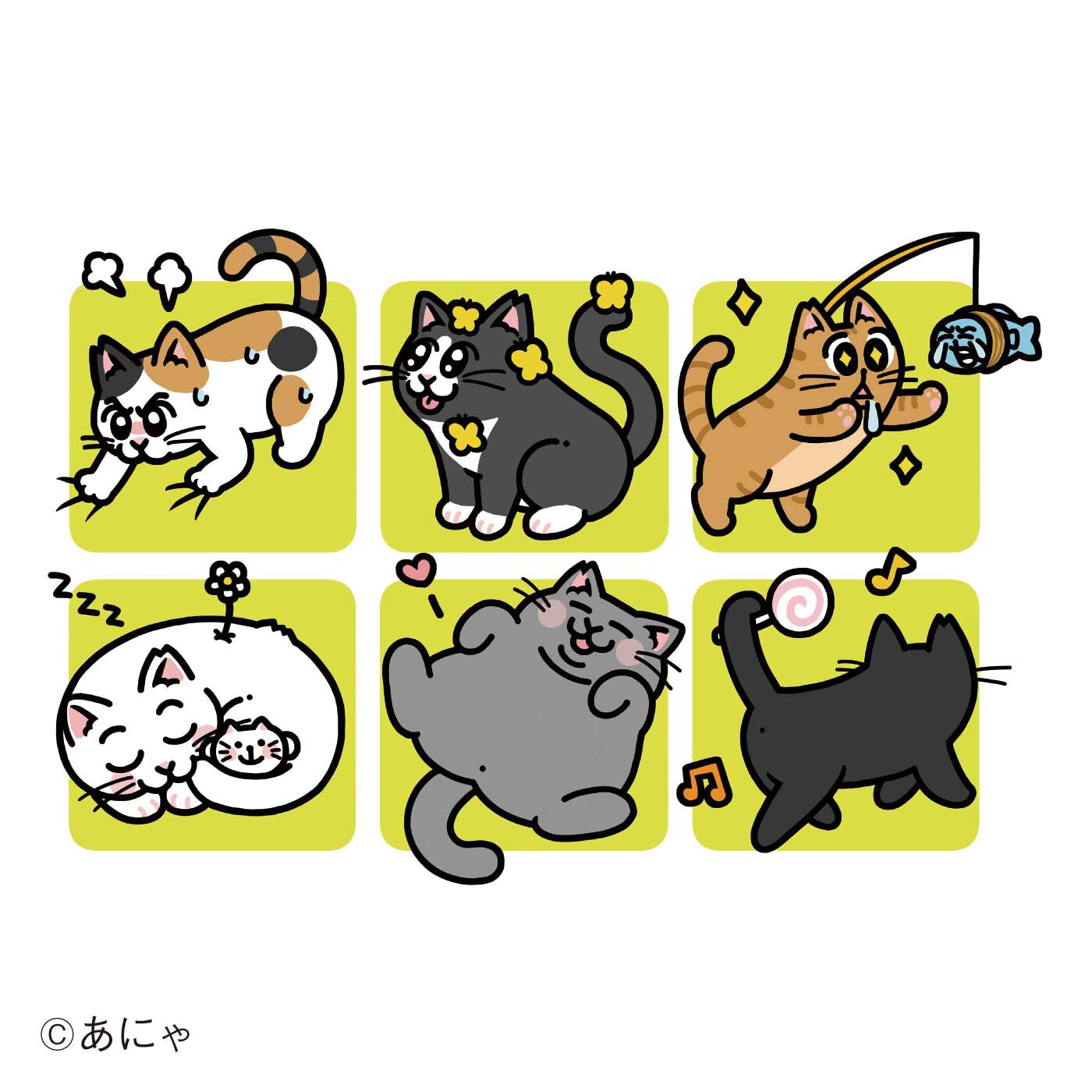 猫部|あにゃ×猫部　地域猫チャリティークリアファイルセット2025