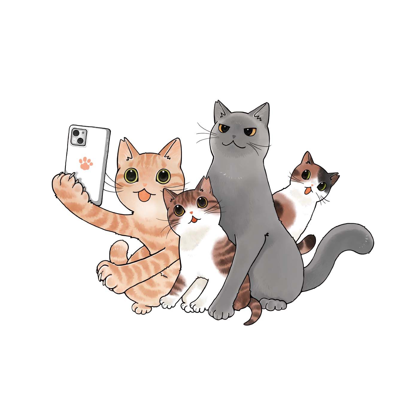 猫部|山野りんりん×猫部　地域猫チャリティークリアファイルセット2024