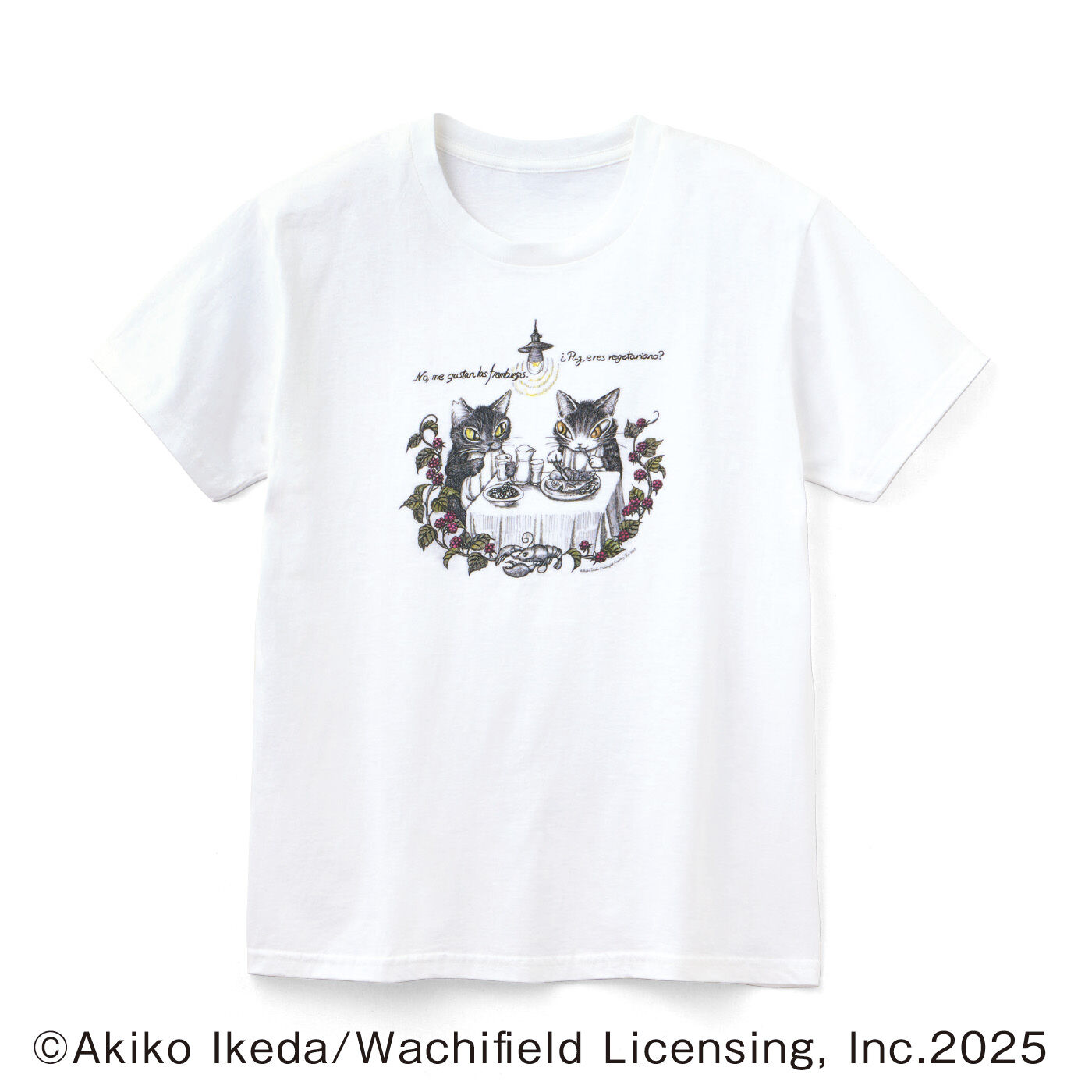 猫部|池田あきこ×猫部　地域猫チャリティーTシャツ2025