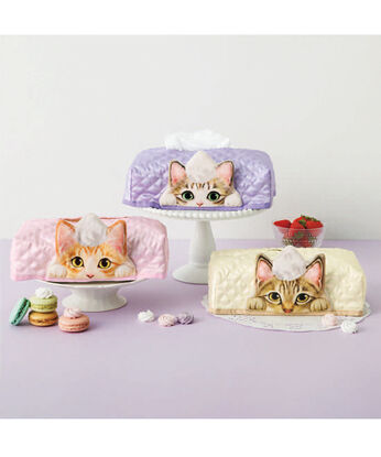 猫部 | 猫さんにホイップがちょこんケーキみたいなティッシュカバー
