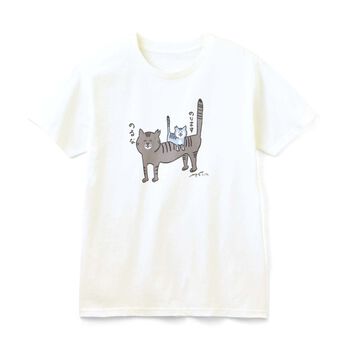 猫部 | ロングコートダディ堂前×猫部チャリティーＴシャツ