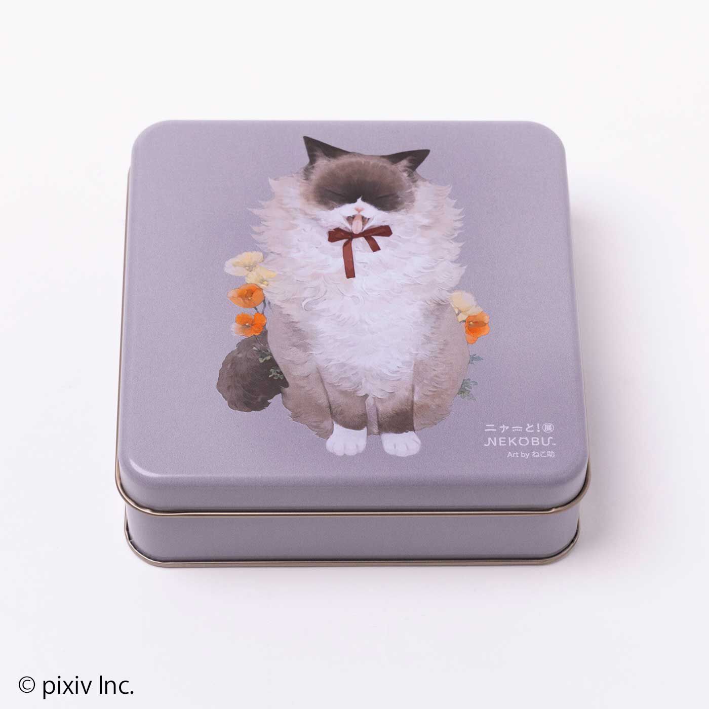 猫部|ニャーと!展×猫部　缶入りルイボスティーの会|〈ねこ助〉