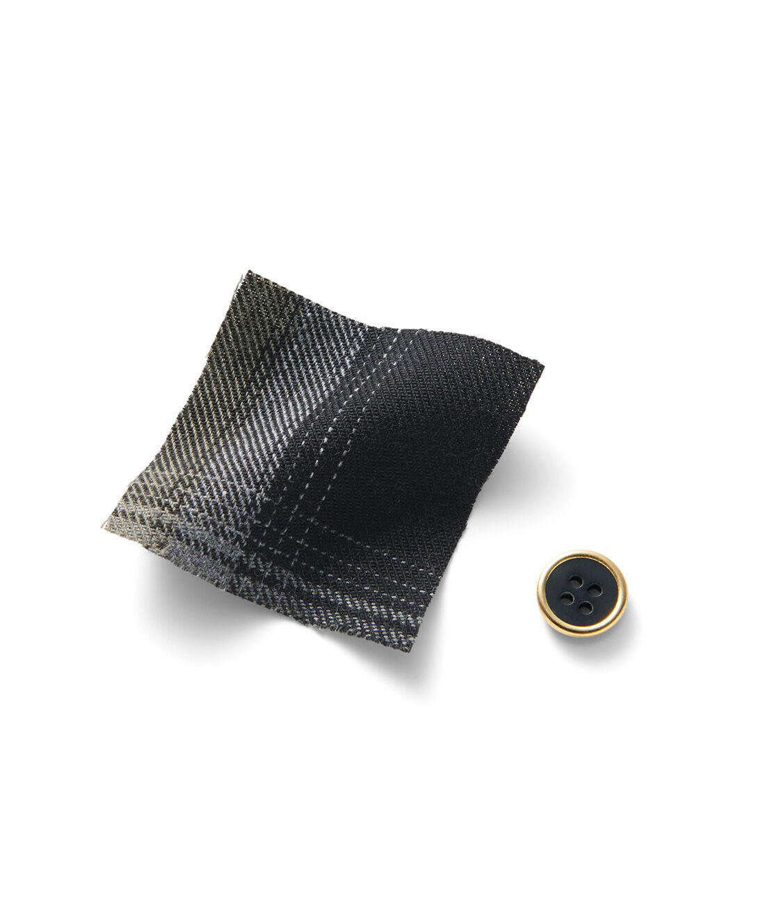 DRECO by IEDIT|【3～10日でお届け】IEDIT[イディット]　大人がたのしむ こだわりデザインのシャドーチェックシャツ〈ブラック〉|薄手で軽い着心地。フランネルシャツのようにやわらかな、先染めチェックの綿混素材。