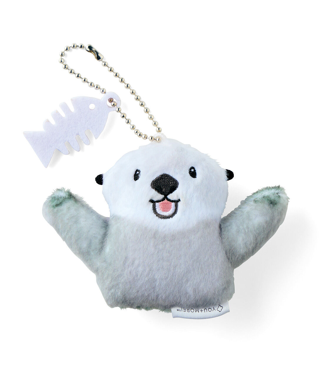 YOU+MORE!|YOU＋MORE!　ラッコのメイちゃん・キラちゃん　ふわふわマスコットの会|〈バンザイキラちゃん〉