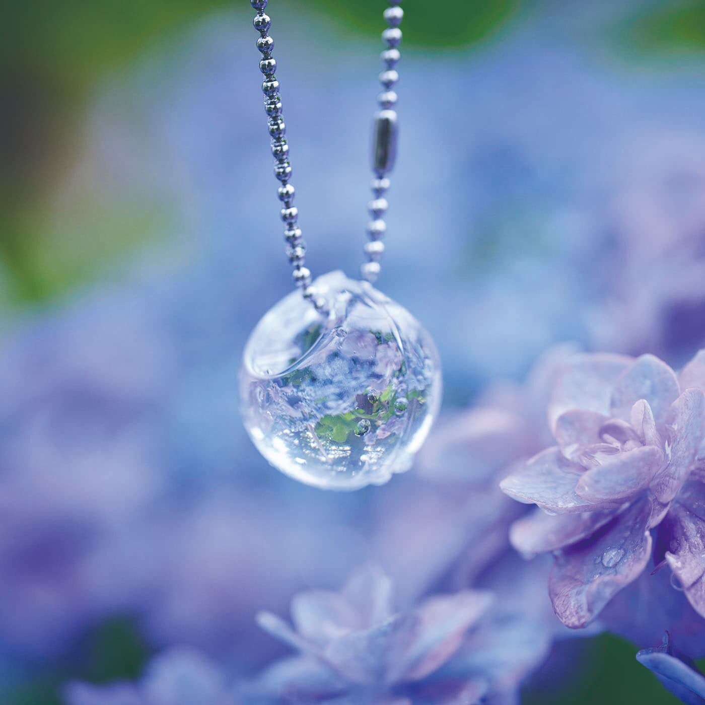 YOU+MORE!|YOU+MORE!　雨空に咲きこぼれる 紫陽花の傘〈水色〉