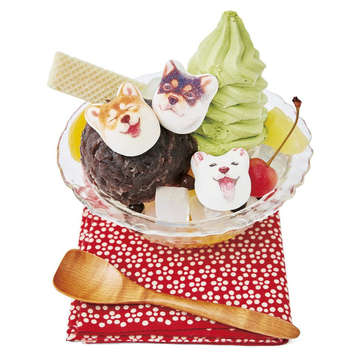 YOU+MORE!|YOU+MORE!　食べられないかわいさミニ和風マシュマロ柴犬ほうずい〈チョコ餡〉15個入り