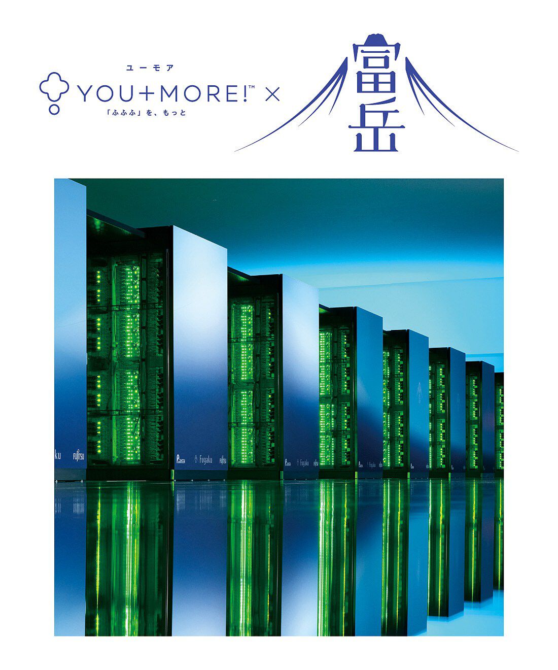 YOU+MORE!|YOU＋MORE!　スーパーコンピュータ「富岳」そうめん|写真提供：理化学研究所、富士通株式会社