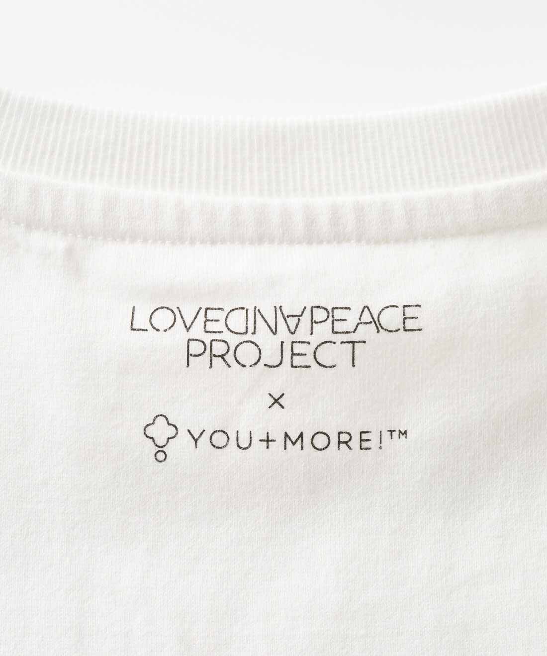 YOU+MORE!|YOU+MORE！ はしもとみおさんと作った 子どもの月くんのオーガニックコットンTシャツ by LOVE＆PEACE PROJECT