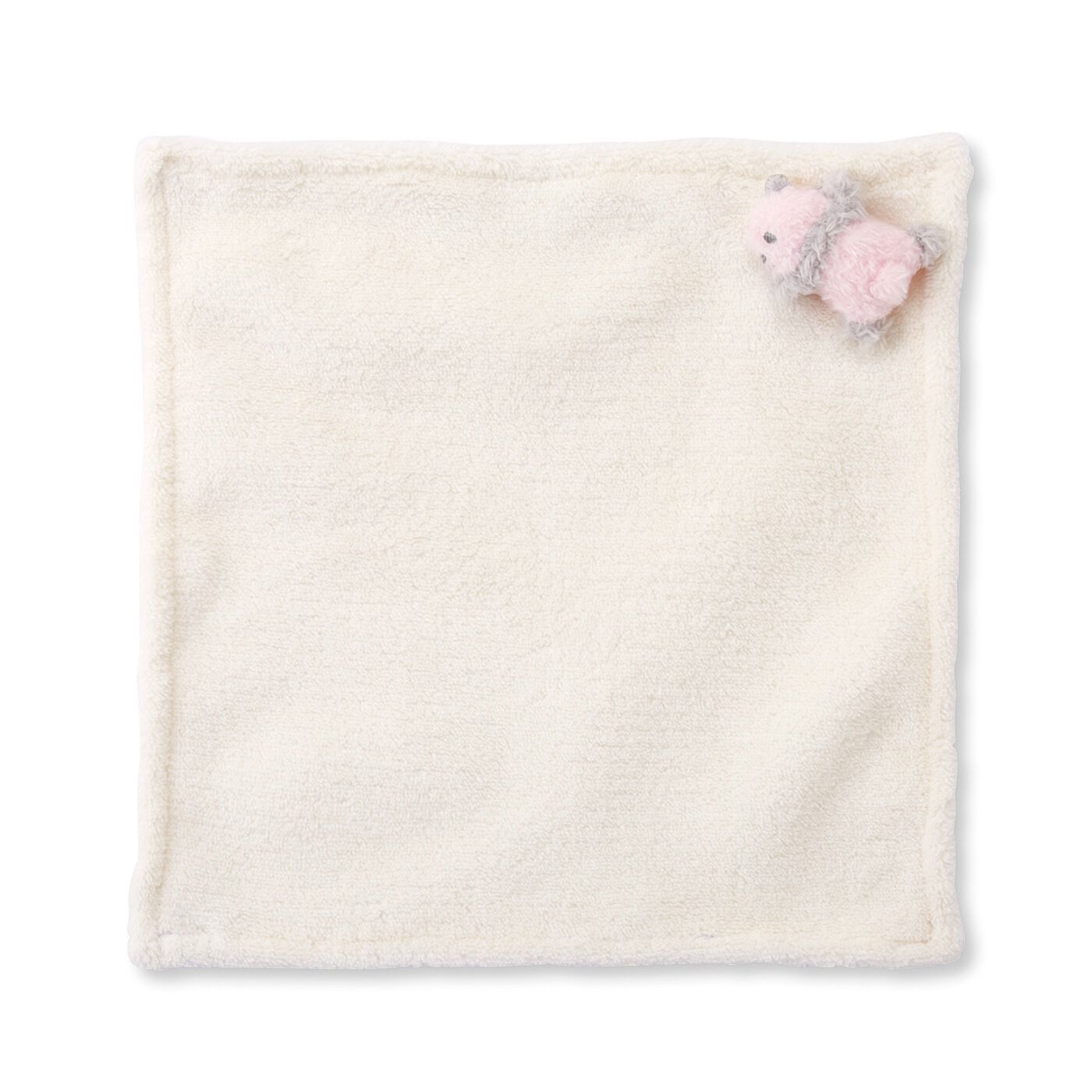 YOU+MORE!|YOU＋MORE!　毛布の上で寝かせられている　赤ちゃんパンダのハンカチの会|〈ピンク〉