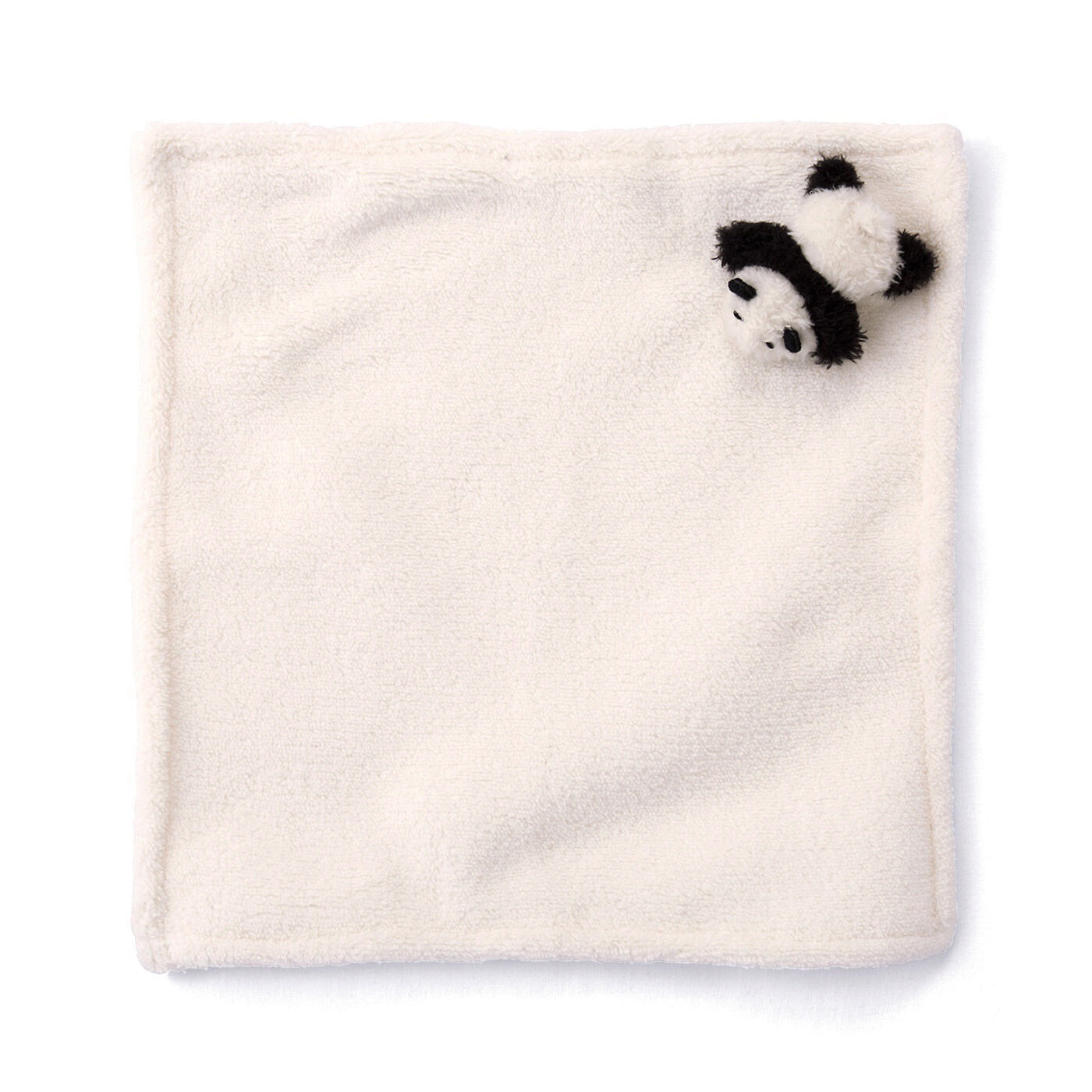 YOU+MORE!|YOU＋MORE!　毛布の上で寝かせられている　赤ちゃんパンダのハンカチの会|〈うつぶせ〉