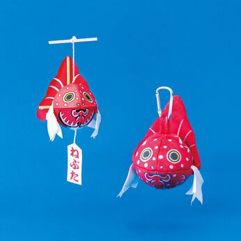 YOU＋MORE！［ユーモア］ | 金魚ねぷたポーチ〈ひめりんごサイズ〉