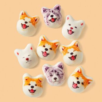 YOU+MORE! | ミニ和風マシュマロ秋田犬ほうずい〈チョコ餡〉