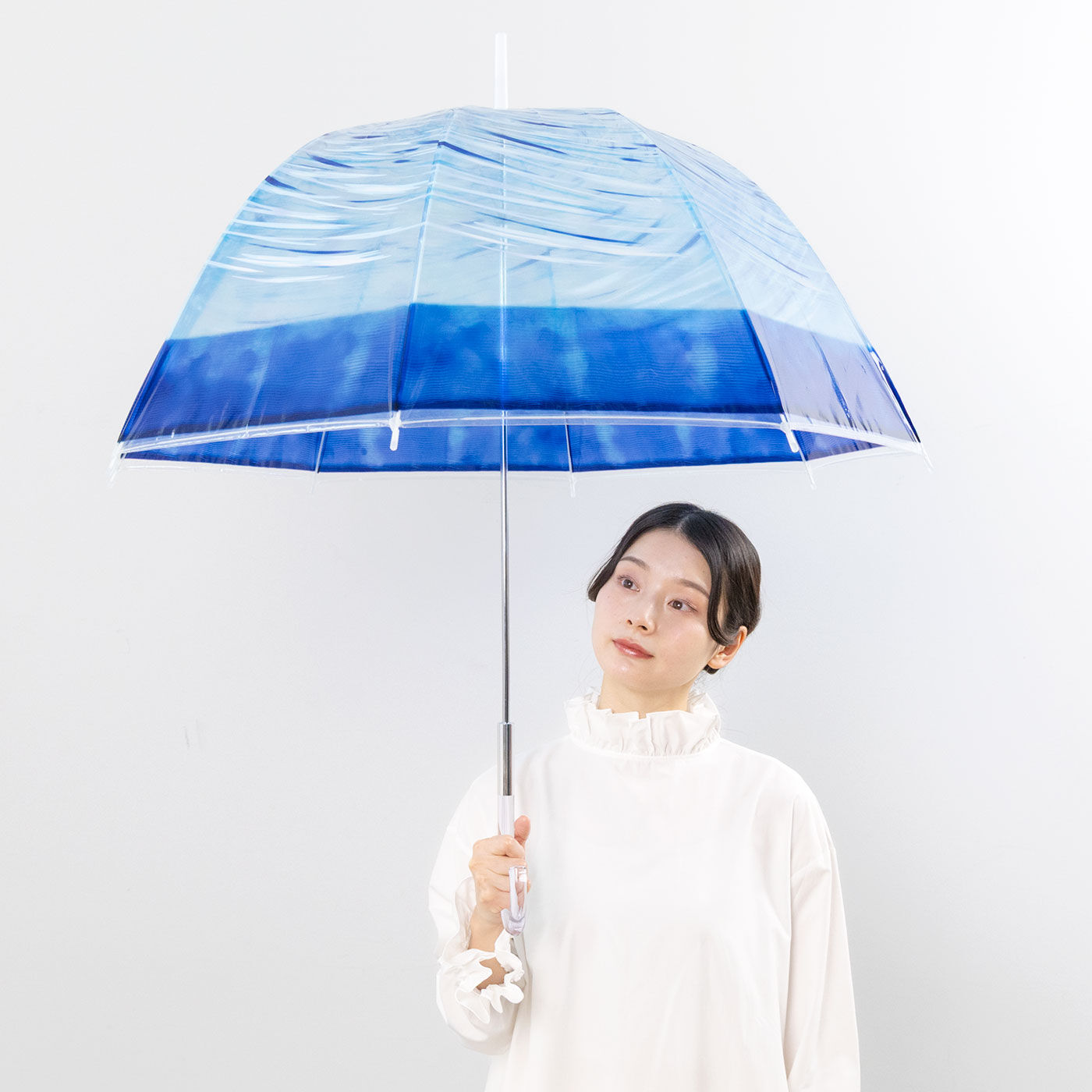 YOU+MORE!|ガラスの音色が降りそそぐ　青森の伝統工芸　津軽びいどろの風鈴傘〈あおもりの海〉
