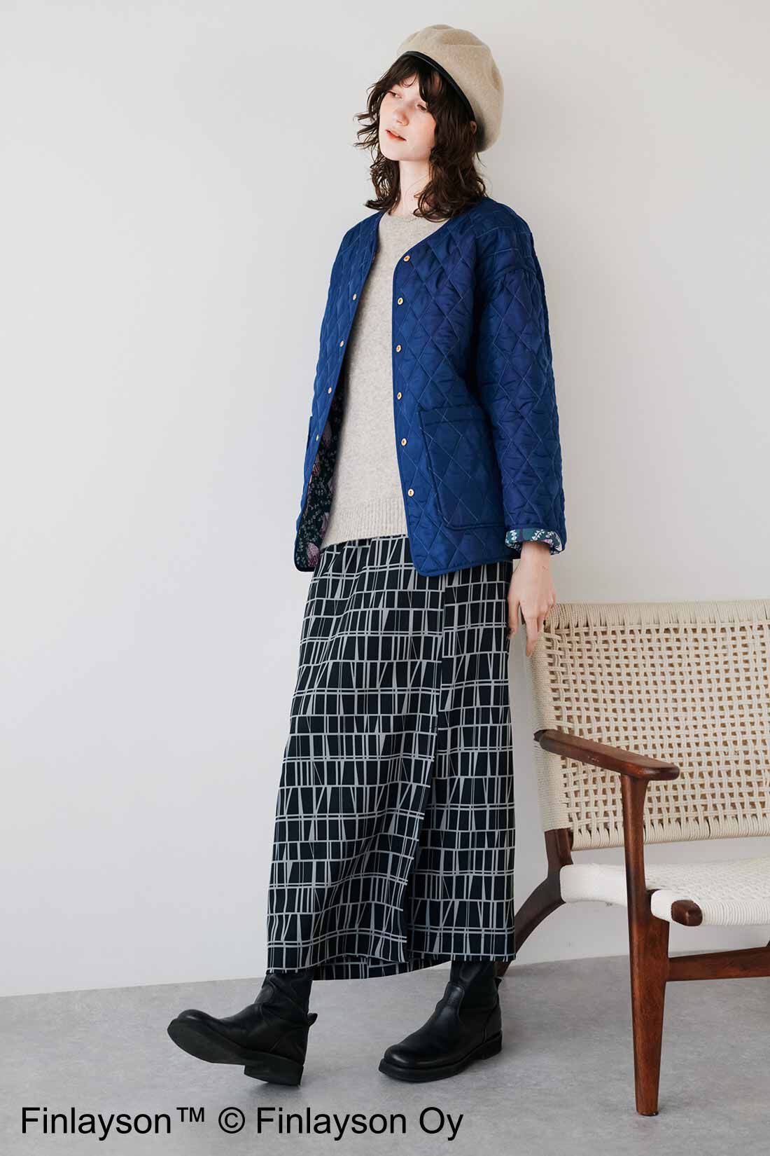 シロップ. 特急便|【3～10日でお届け】フィンレイソン　リバーシブルキルティングブルゾン〈バンクシア〉
