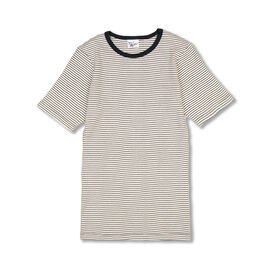 シロップ. 特急便 | miller リブボーダーＴシャツ〈ネイビー×ホワイト〉