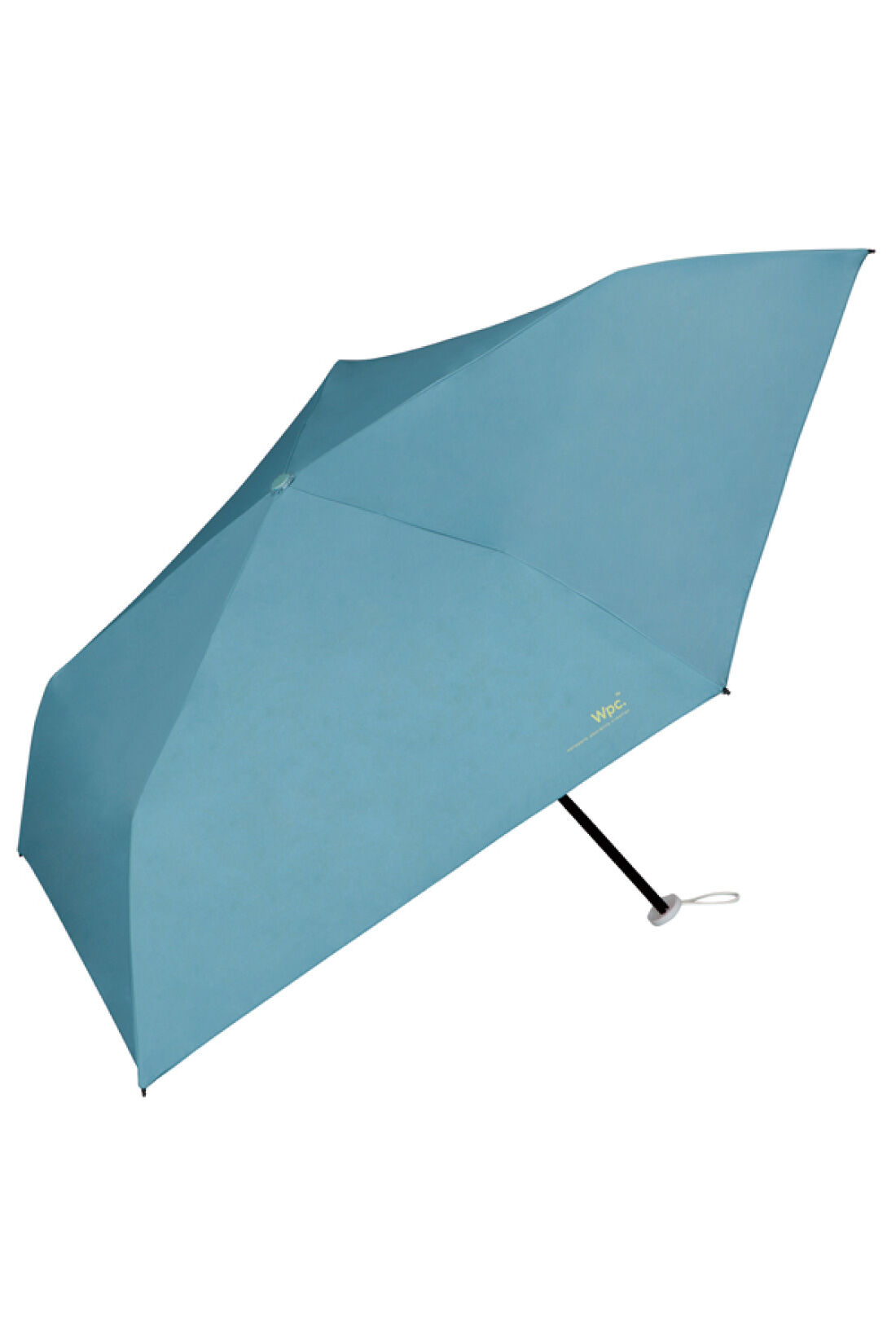 シロップ. 特急便|【WEB限定・3～10日でお届け】遮光軽量ソリッドmini折りたたみ晴雨兼用傘【シロップ．バスケット】|2.ブルーグレー