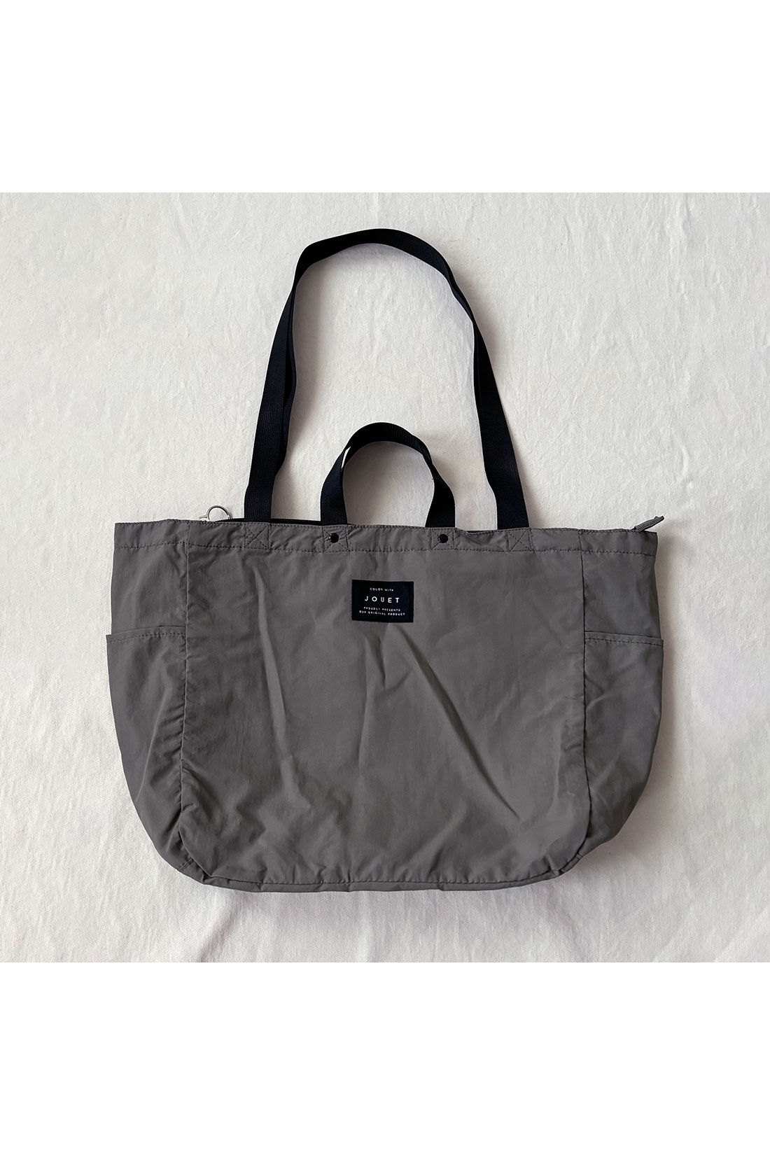 シロップ. 特急便|【3～10日でお届け】ふわかる２ーＷＡＹトート【シロップ．バスケット】|3.ダークグレー