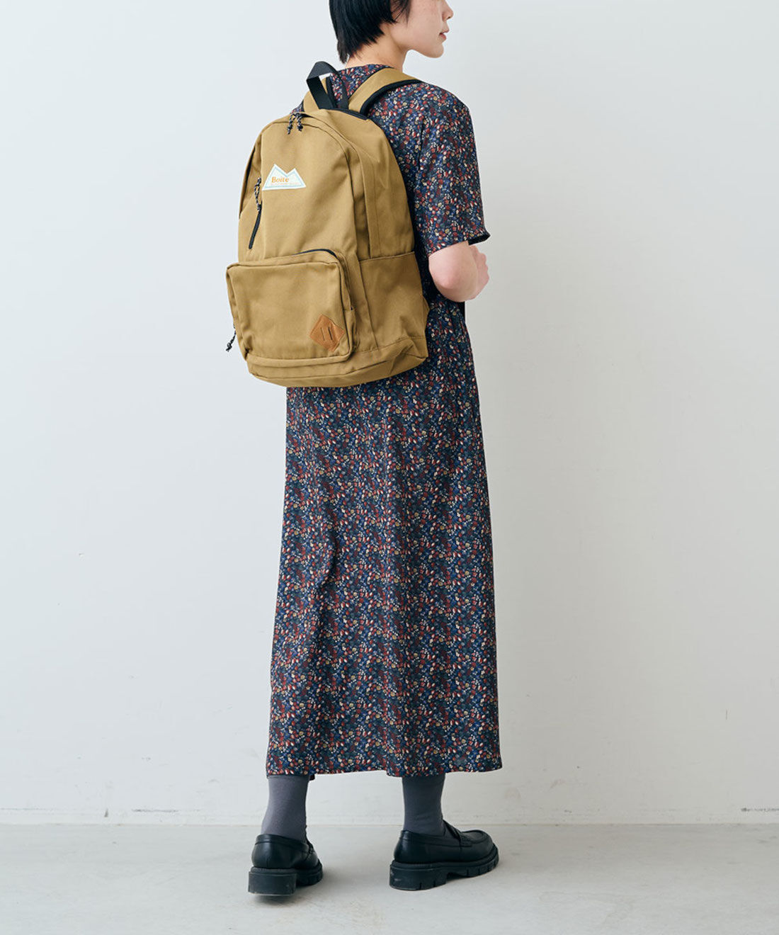 シロップ. 特急便|【WEB限定・3～10日でお届け】スタンダードバックパックリュック【シロップ．バスケット】|モデル身長：163cm
