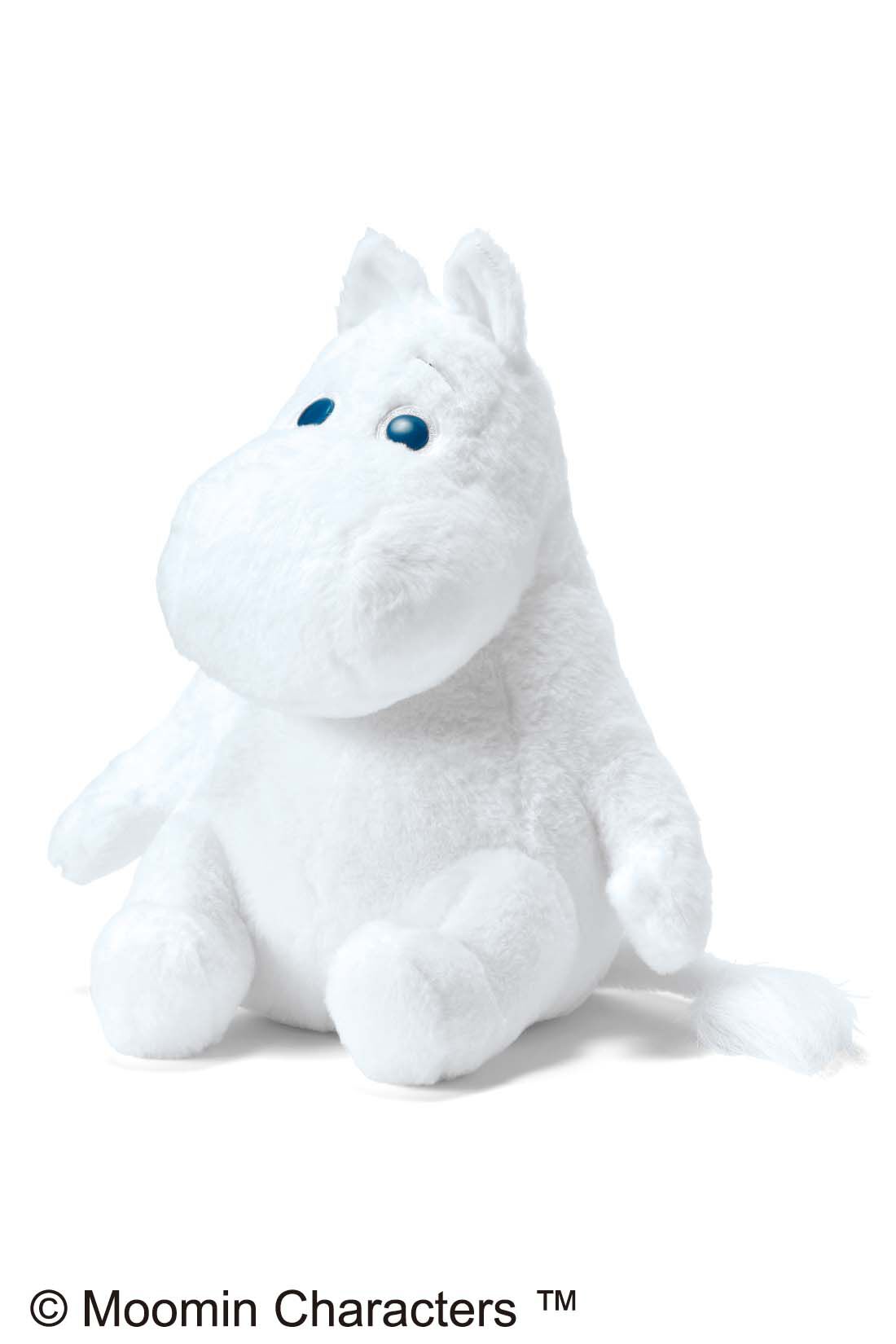 シロップ. 特急便|【3～10日でお届け】ムーミン　マシュマロみたいな ふわふわぬいぐるみ M|身長はだいたい32cmくらい。