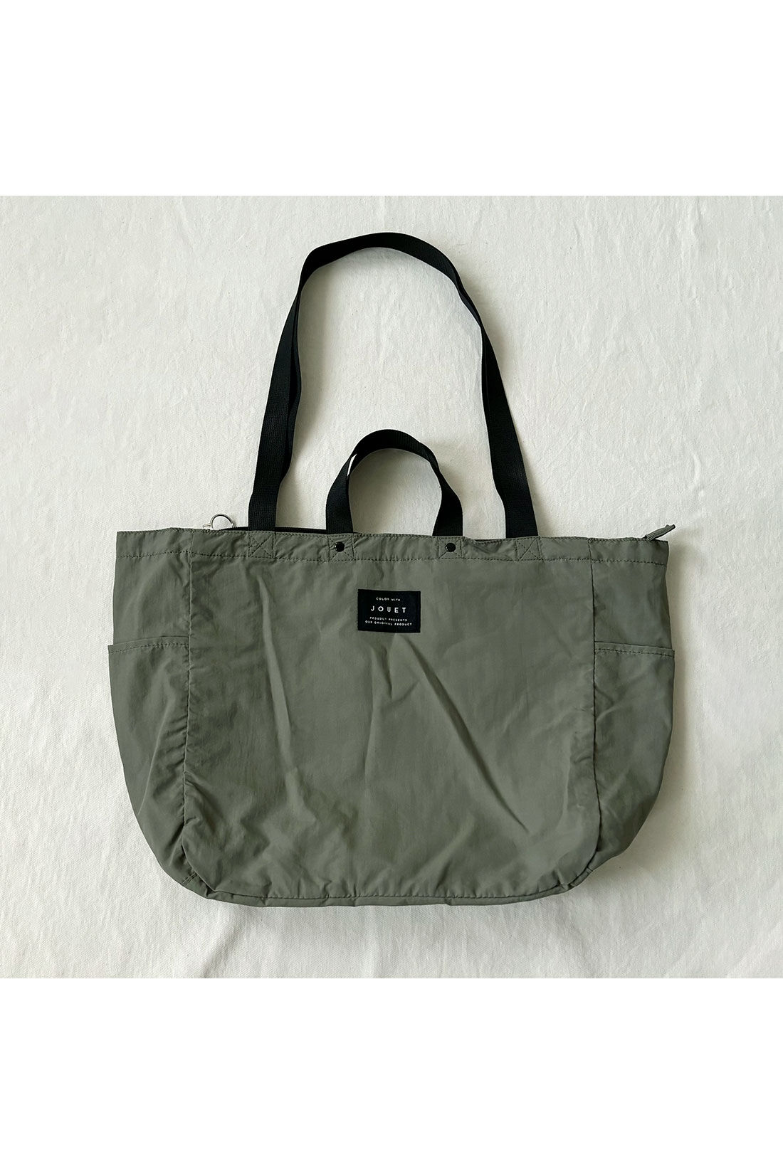 シロップ. 特急便|【3～10日でお届け】ふわかる２ーＷＡＹトート【シロップ．バスケット】|2.カーキ