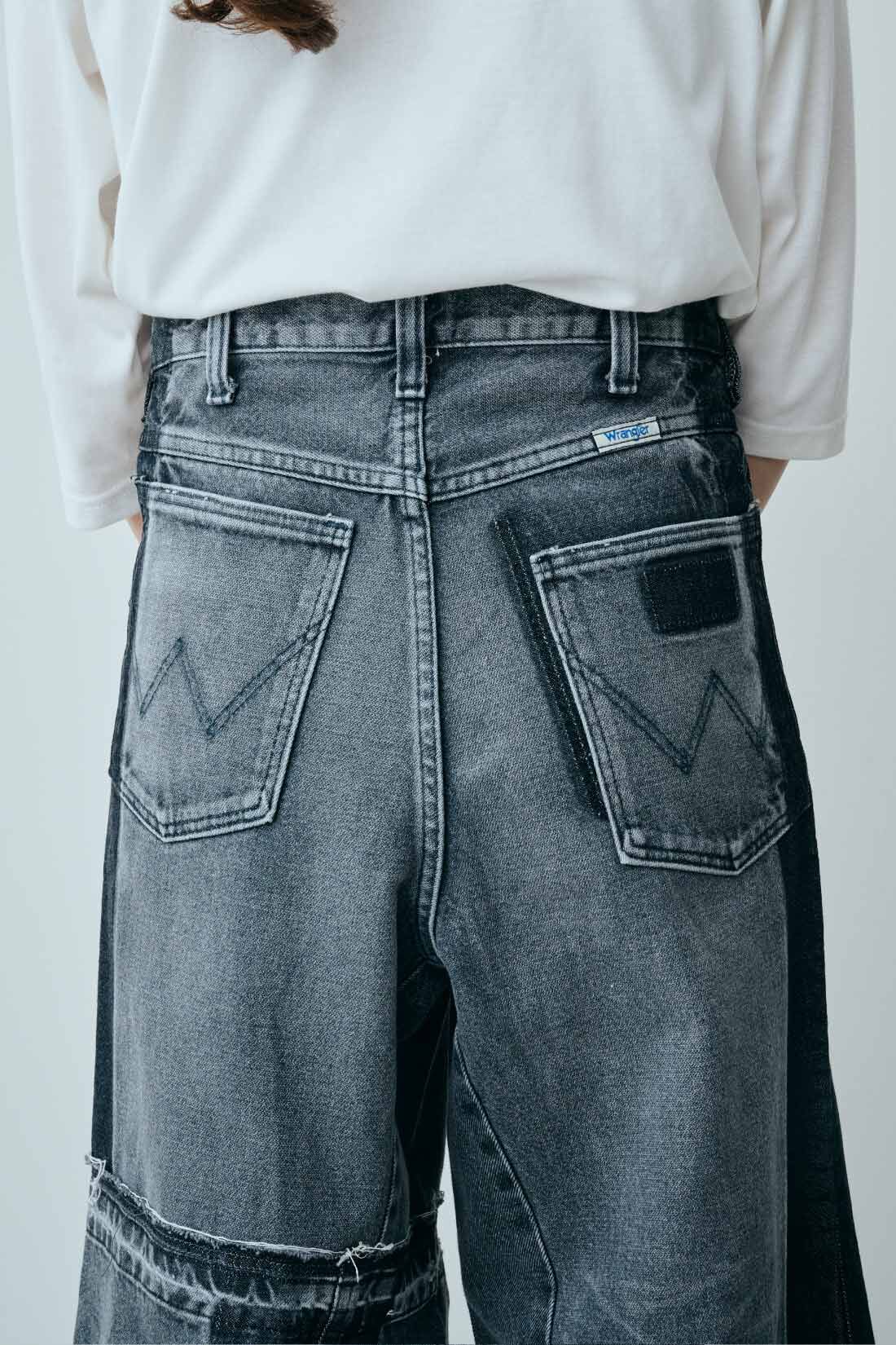 fashion special|【WEB限定・特急便】　Wrangler リメイクフレアーパンツ