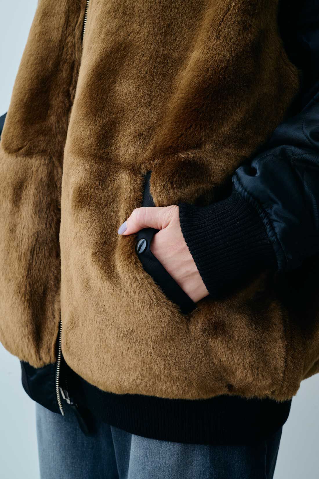 fashion special|【WEB限定・特急便】　ALPHA AL-GRLFAKE FURMA-1