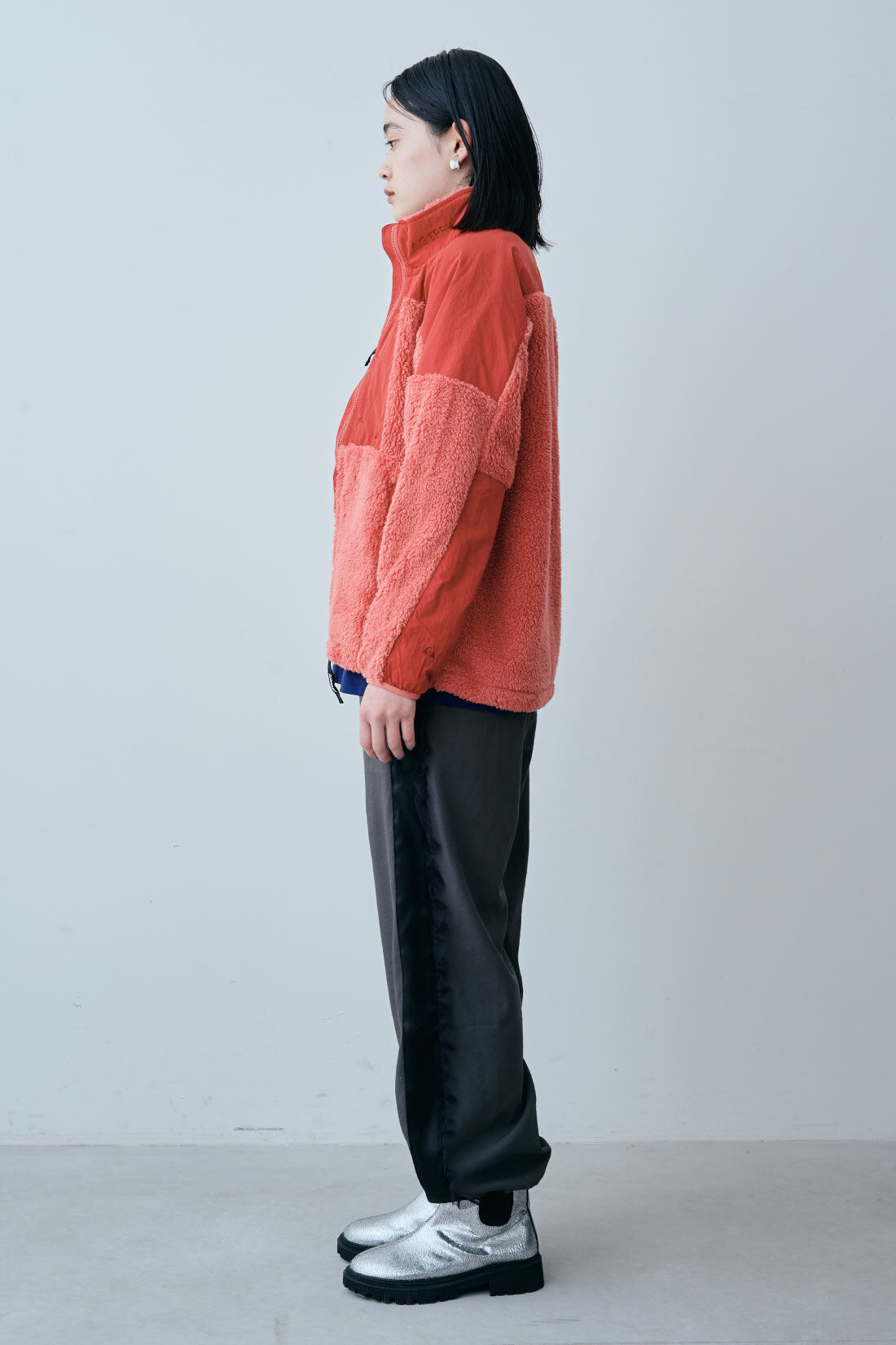 fashion special|【WEB限定・特急便】　GERRY SEALBOA JKT|1：ORANGE　モデル身長：167cm