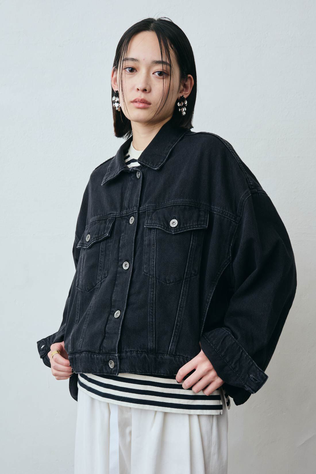 fashion special|【WEB限定・特急便】　ra denim LUJAH ブラックデニムジャケット