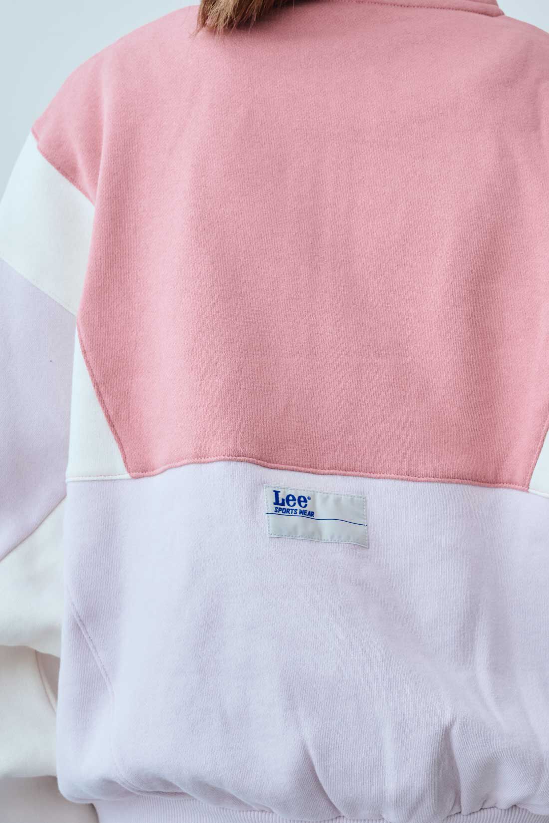 fashion special|【WEB限定・特急便】　LEE HALF-ZIP SPORTS SWEAT