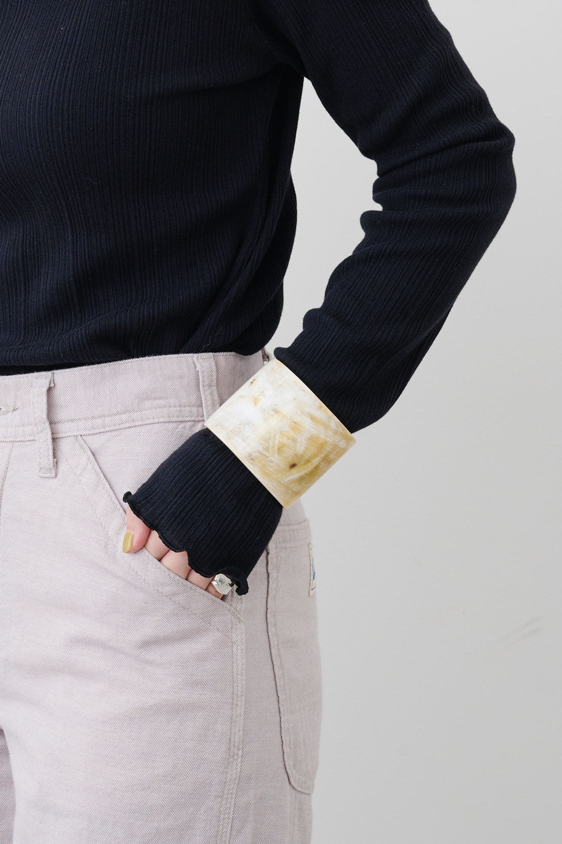 fashion special|【WEB限定・特急便】MEDE19F 〈SELECT〉【L'INDOCHINEUR】 HORN BANGLE〈２〉