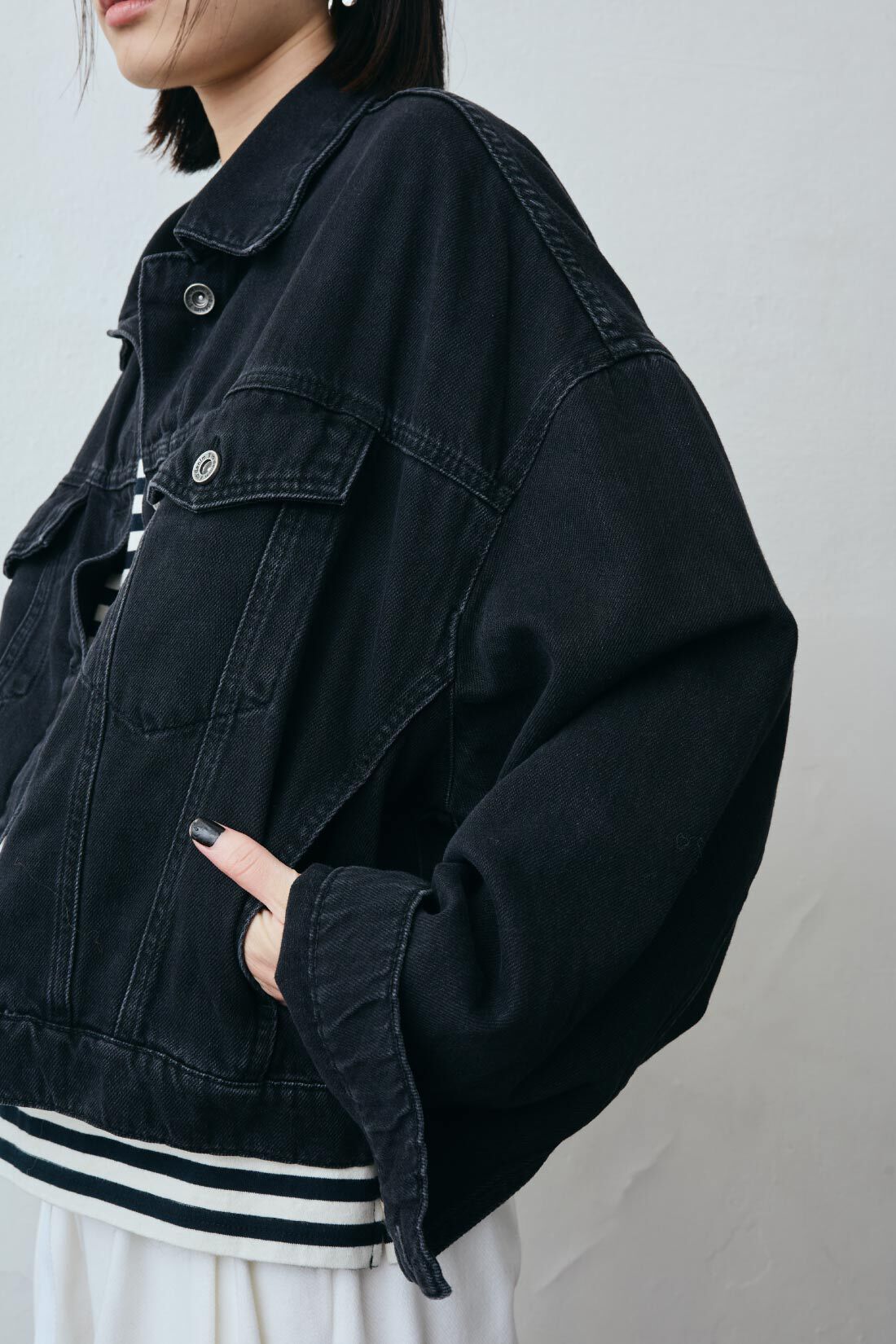 fashion special|【WEB限定・特急便】　ra denim LUJAH ブラックデニムジャケット