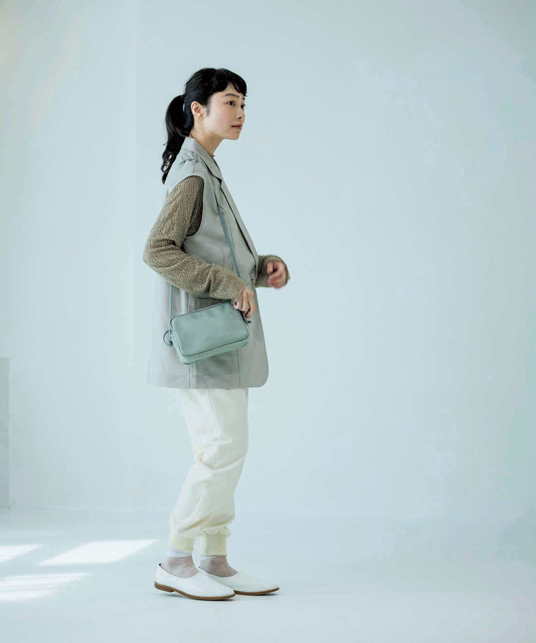 日本職人プロジェクト（Pre-order）|福岡の鞄作家と作った 職人本革のディープヴァリーバッグ〈ブルーシェル〉[本革 鞄：日本製]