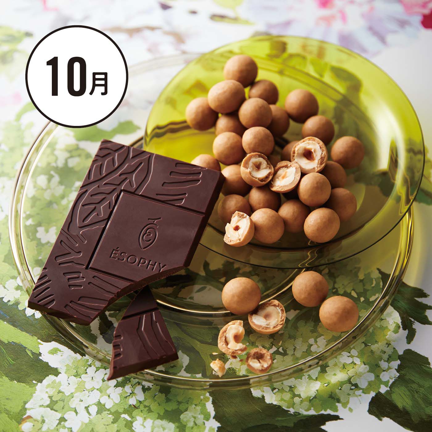 幸福のチョコレート|幸福のチョコレートメンバーサロン　一年中チョコが食べたい！チョコマニアのための限定お取り寄せ〈６ヵ月コース〉ＷＥＢ限定|【10月お届けイメージ】 エソフィ（ギリシャ）