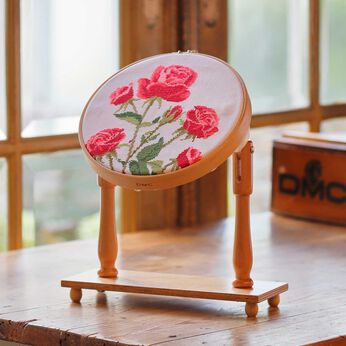 Couturier special | 机に置いて使える刺しゅう枠２１．５ｃｍ