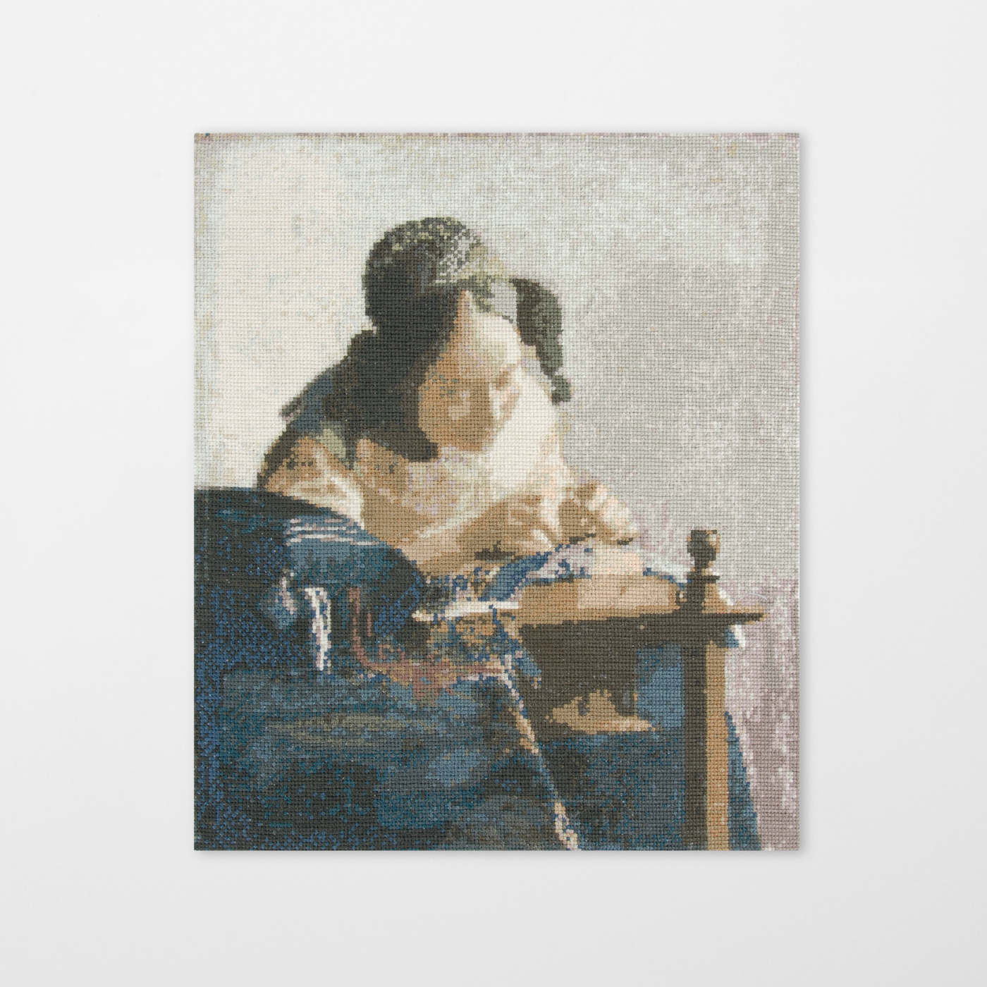 Couturier special|ＤＭＣ×ルーヴル美術館 「レースを編む女」 クロスステッチキット