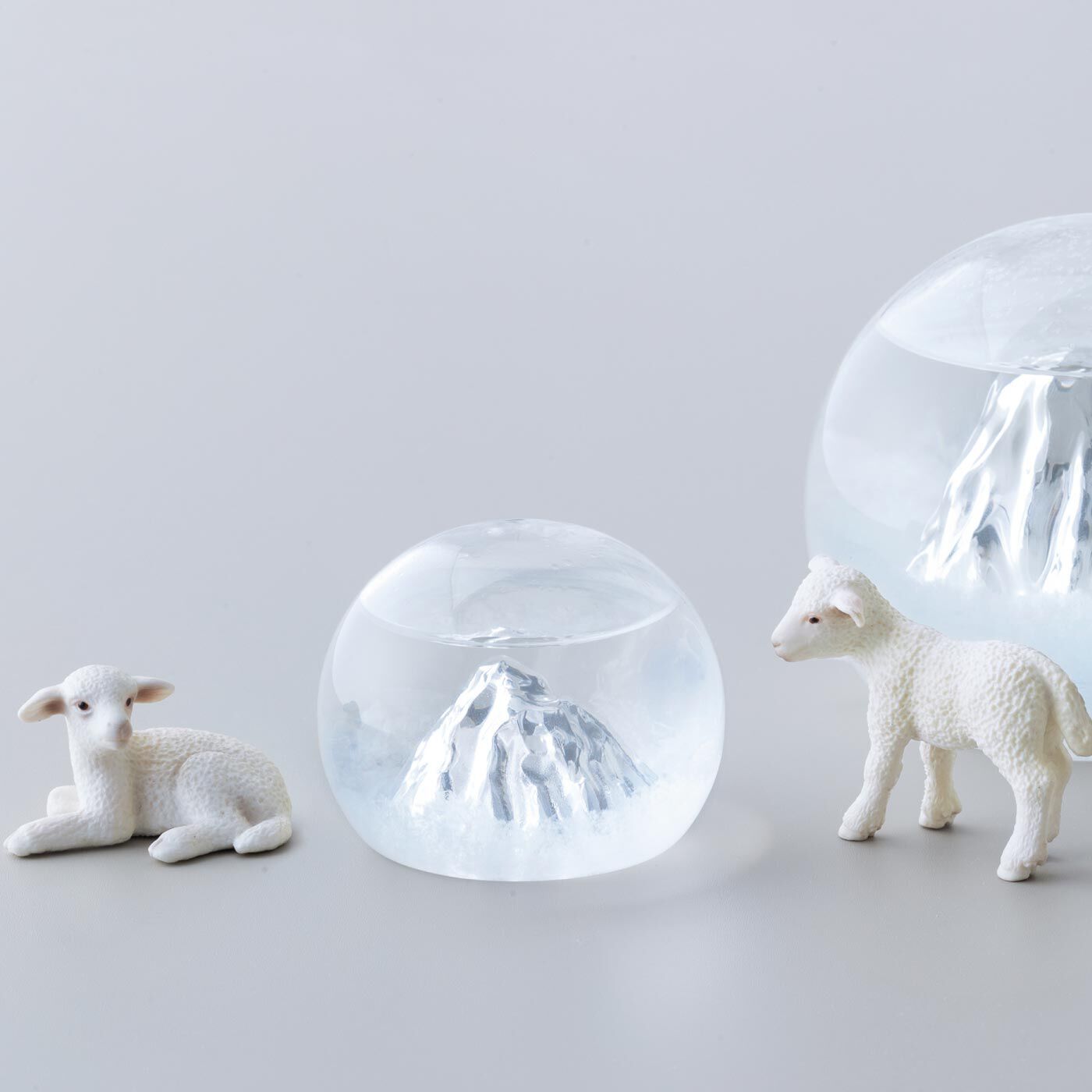 SeeMONO|【55%OFF】天気によって結晶が変化する 雲海から山頂がのぞく 小さなストームグラス